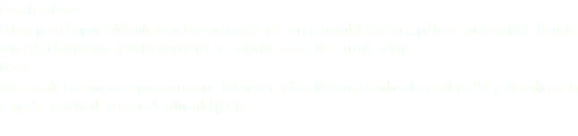 Caracteristicas:
Ortesis para el soporte del antebrazo. Diseño ergonómico fabricado en dril resistente, protector suave a nivel del cuello para evitar laceraciones y reatas con cierres de contacto, para facilitar su colocación.
Usos:
Fracturas de Hombro, codo, postoperatorios, lesiones de tejidos blandos. El codo debe quedar a 90º y alineado con la mano. Su posición debe estar a la altura del pecho.